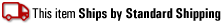 This item Ships by Standard Shipping