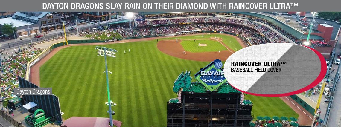 Dayton Dragons Slay Rain on Their Diamond With RAINCOVER ULTRA™