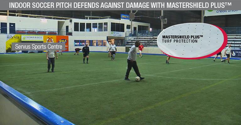 Indoor Soccer Pitch Defends Against Damage With MASTERSHIELD PLUS™
