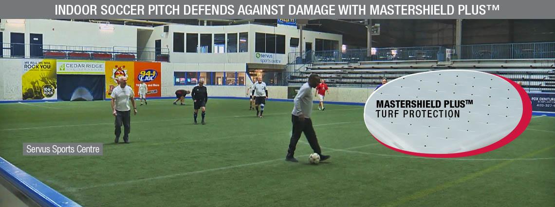 Indoor Soccer Pitch Defends Against Damage With MASTERSHIELD PLUS™
