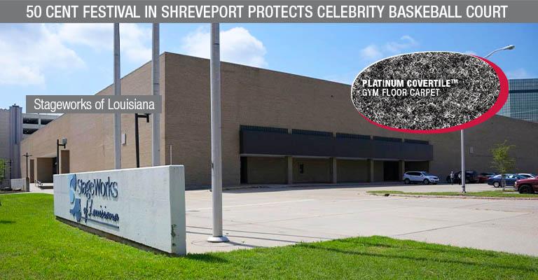50 Cent Festival in Shreveport Protects Celebrity Baskeball Court